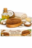 Coconut Fiber Hand Brush